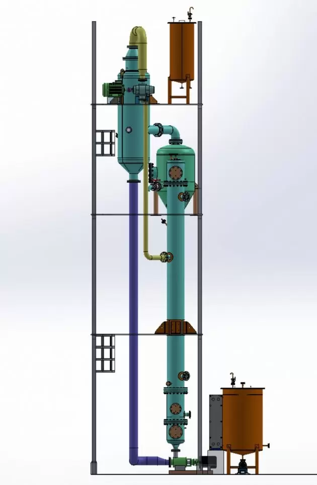 MVR evaporator