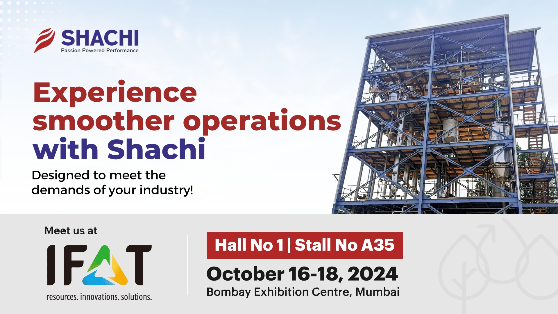 Experience smoother operations with Shachi Designed to meet the demands of your industry!
