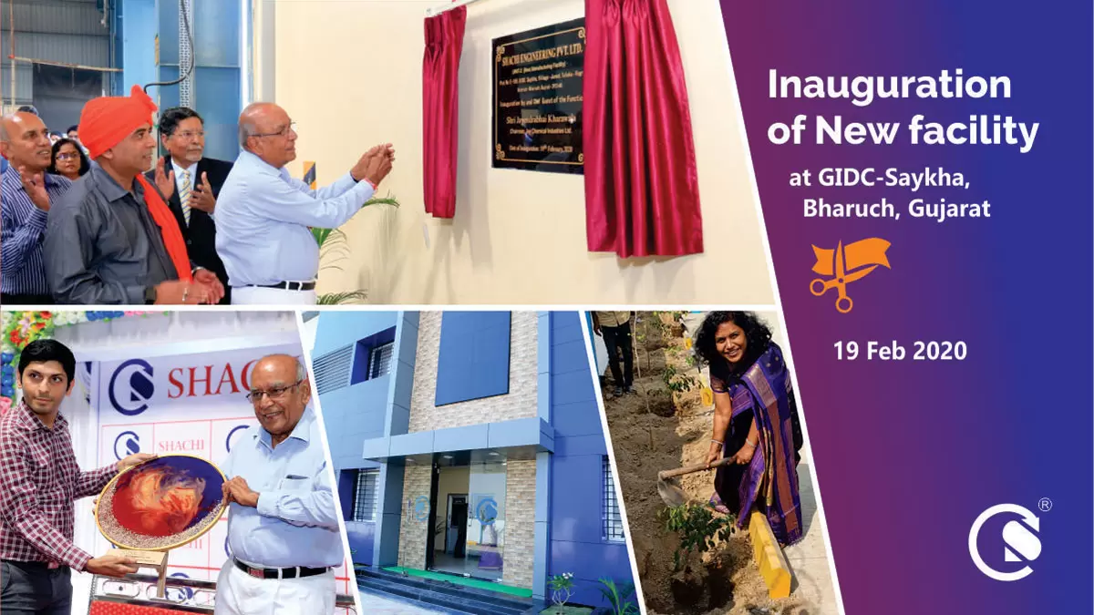 Shachi Inaugurates New Manufacturing Facility in Gujarat