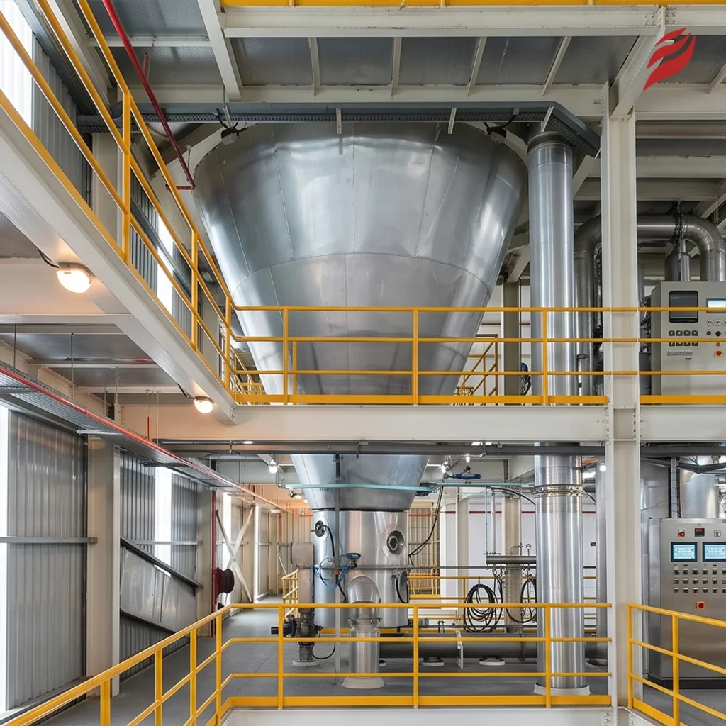 Integrated Fluedised Bed Spray Dryer